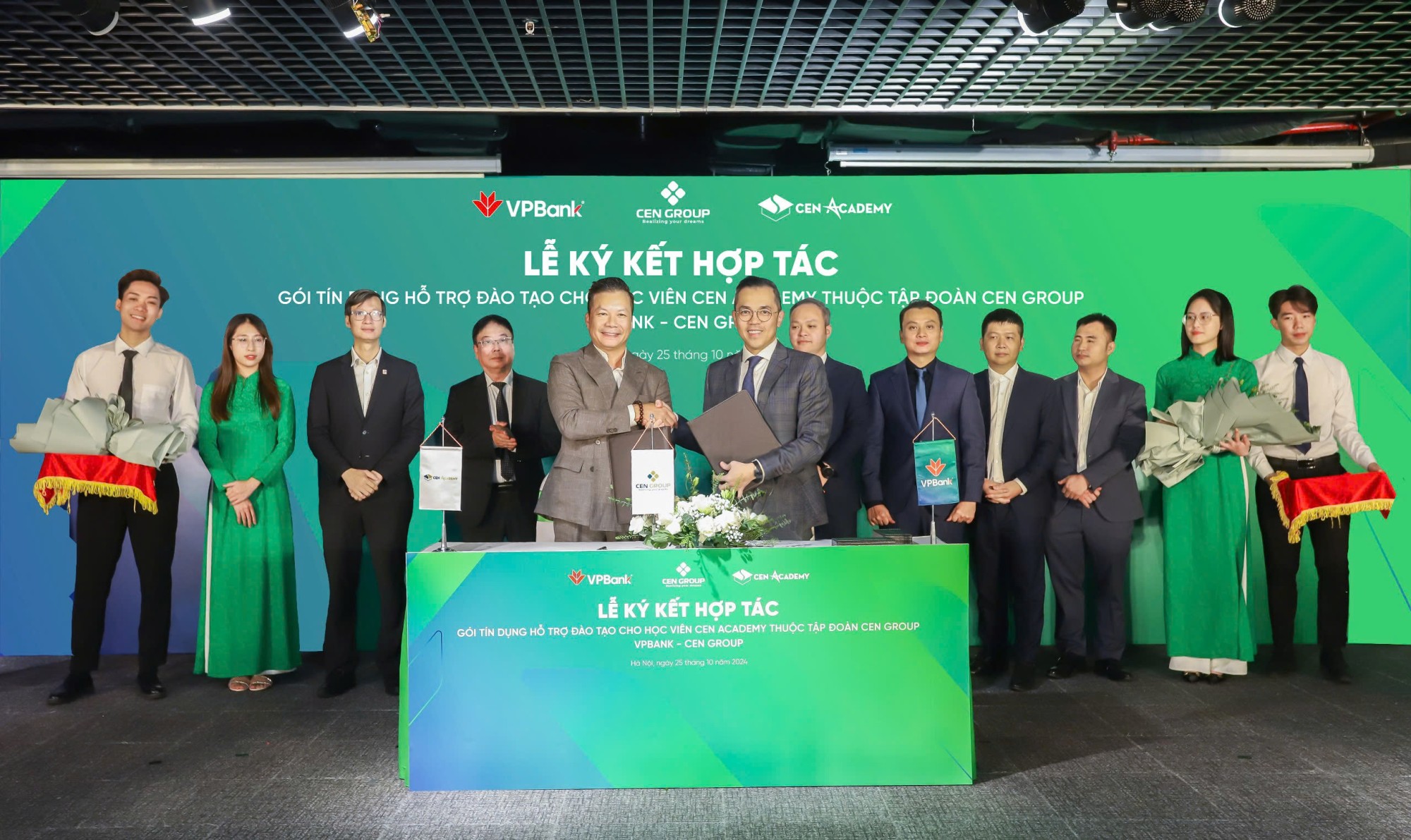 VPBANK & CEN ACADEMY (CEN GROUP) KÝ KẾT HỢP TÁC HỖ TRỢ TÍN DỤNG ĐÀO TẠO CHO CÁC HỌC VIÊN